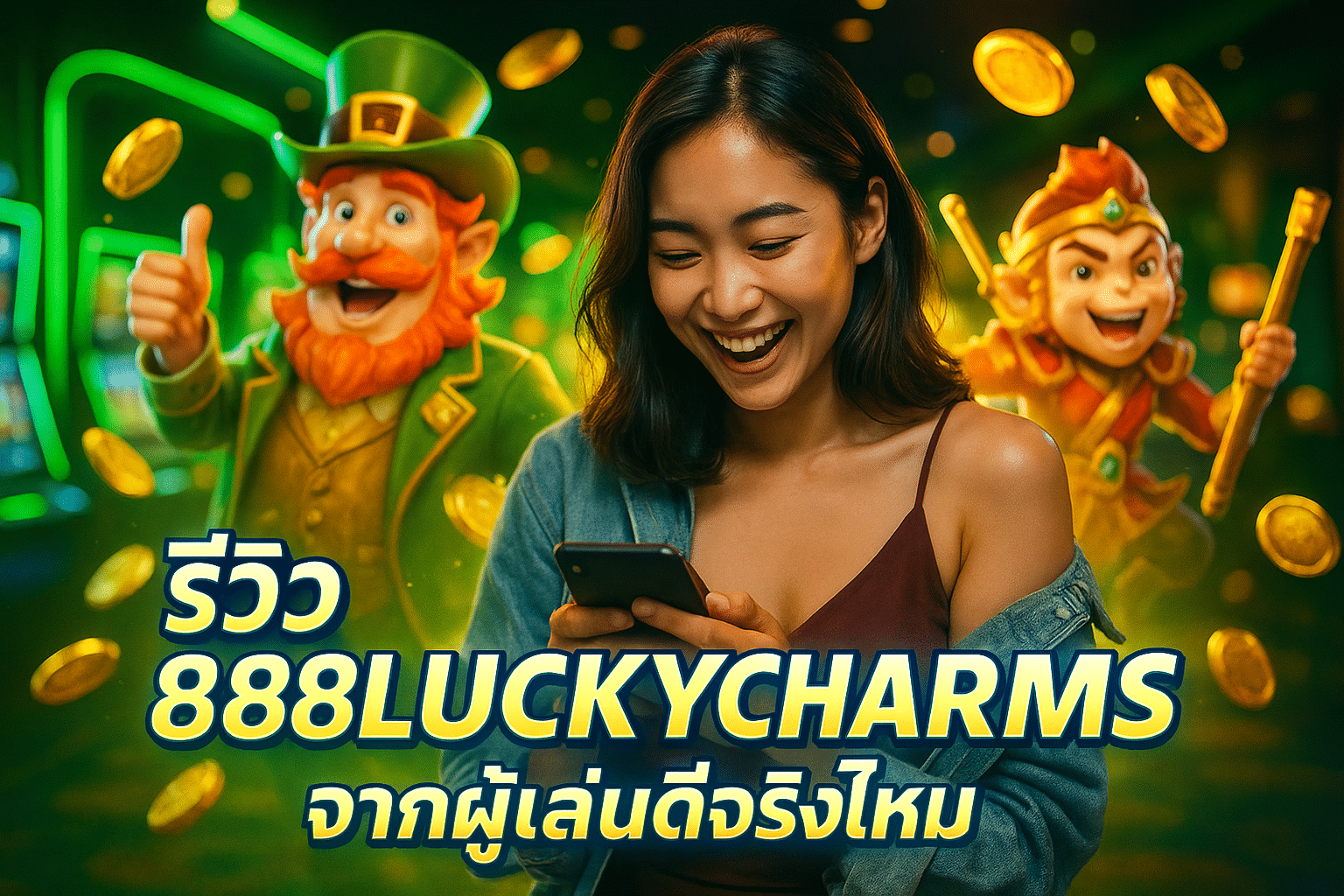 รีวิว 888LUCKYCHARMS จากผู้เล่นดีจริงไหม