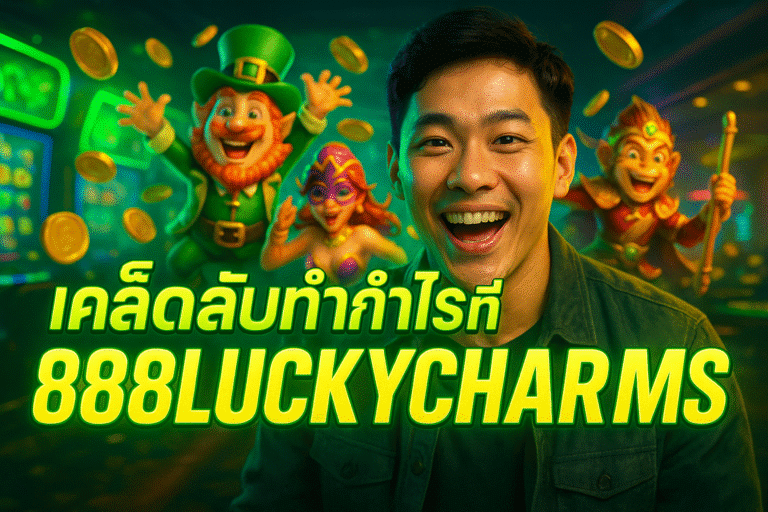 เคล็ดลับทำกำไรที่ 888LUCKYCHARMS ได้ง่ายๆ